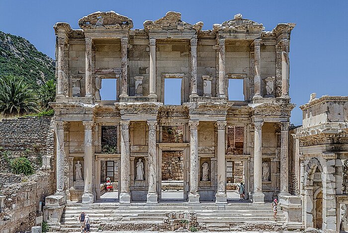 Bibliothek des Celsus in Ephesus - Foto: Benh Lieu Song - common licence